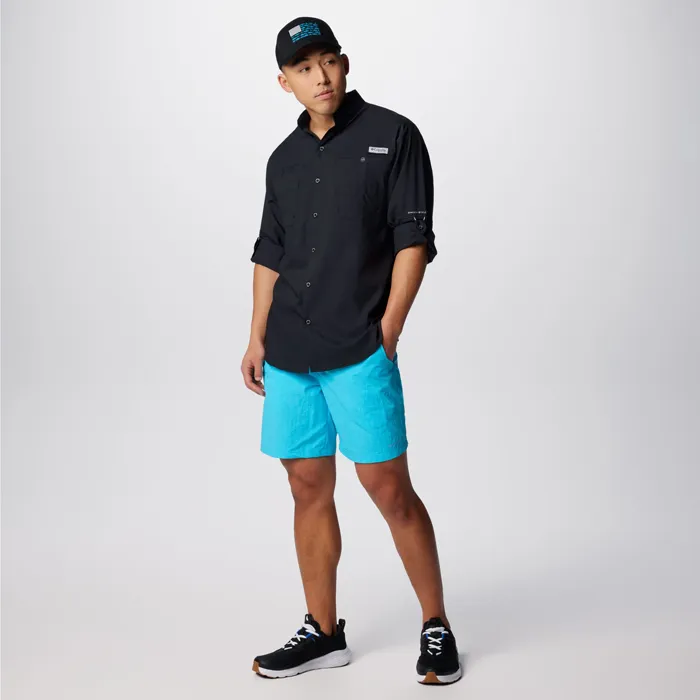 Camisa M/C Columbia PFG Tamiami™ II Long Sleeve Shirt Fósil Black