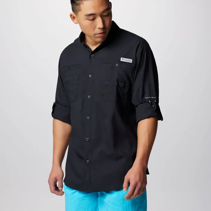 Camisa M/C Columbia PFG Tamiami™ II Long Sleeve Shirt Fósil Black