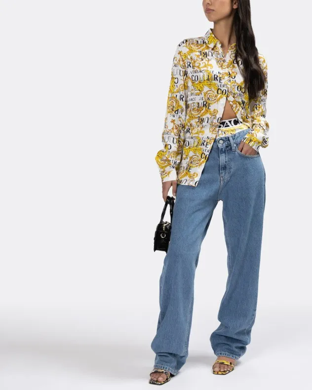 Camisa Versace Jeans Couture 74HAL201 Blanco