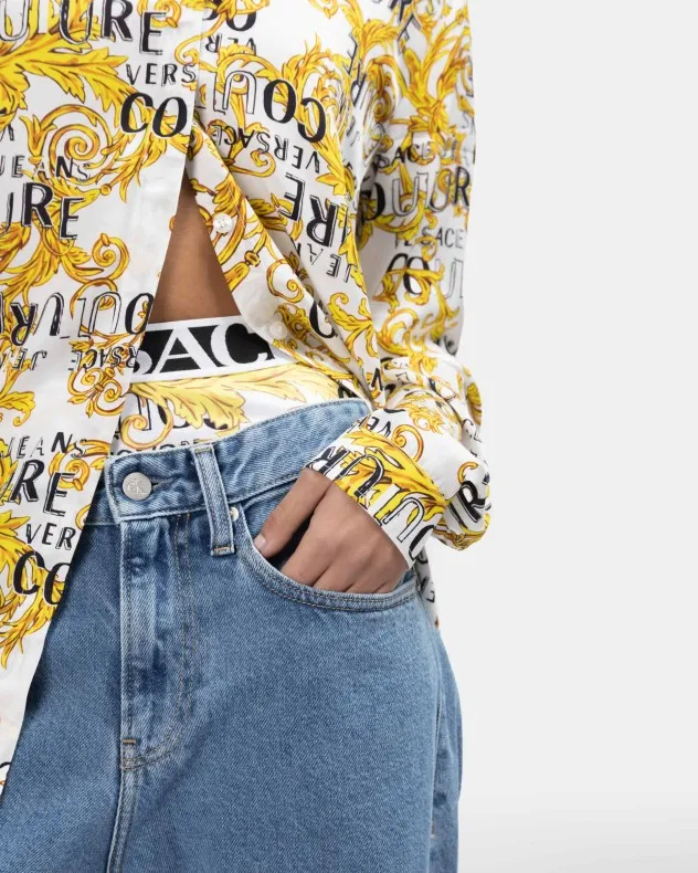 Camisa Versace Jeans Couture 74HAL201 Blanco