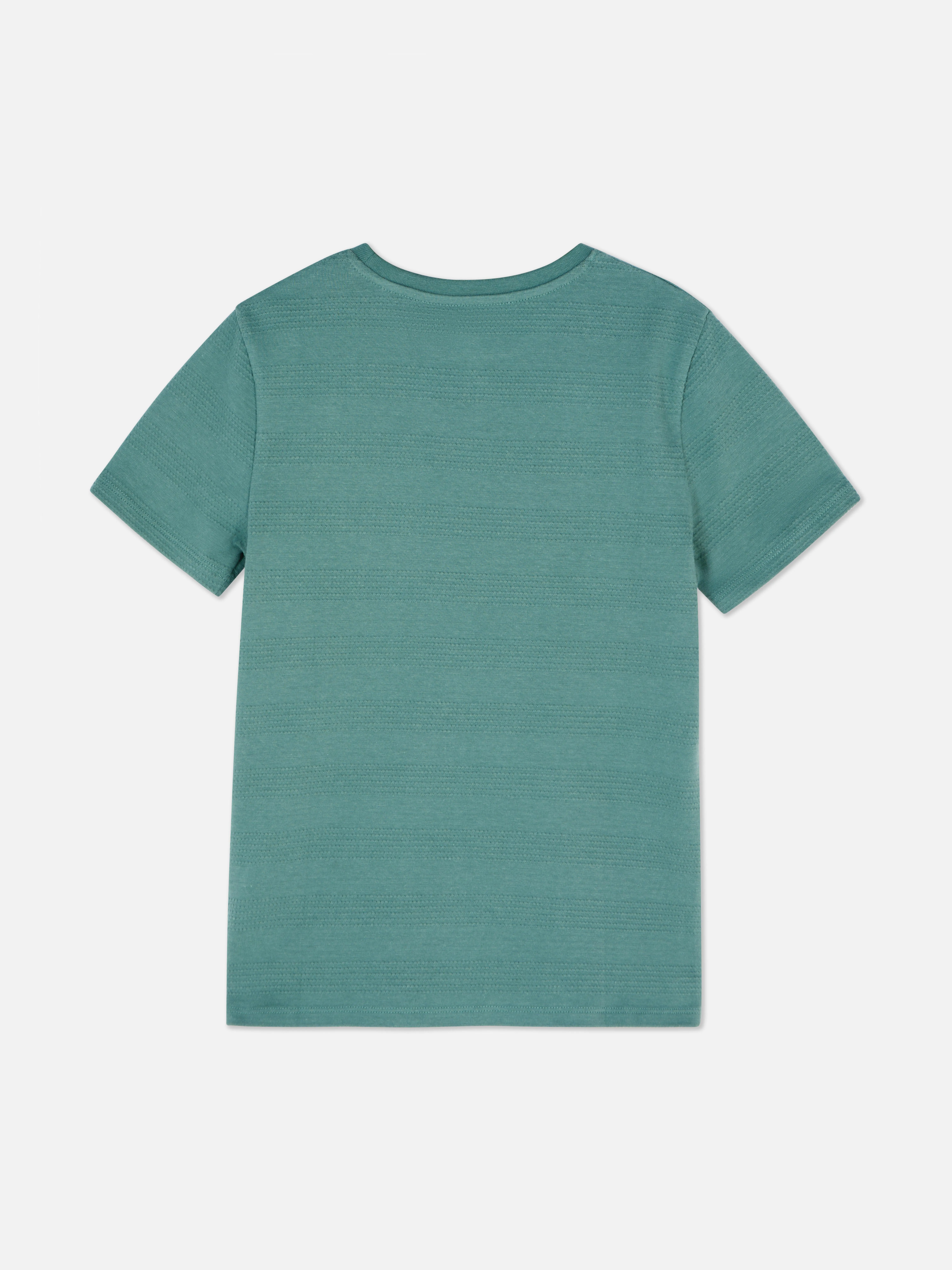 Camiseta a rayas anchas