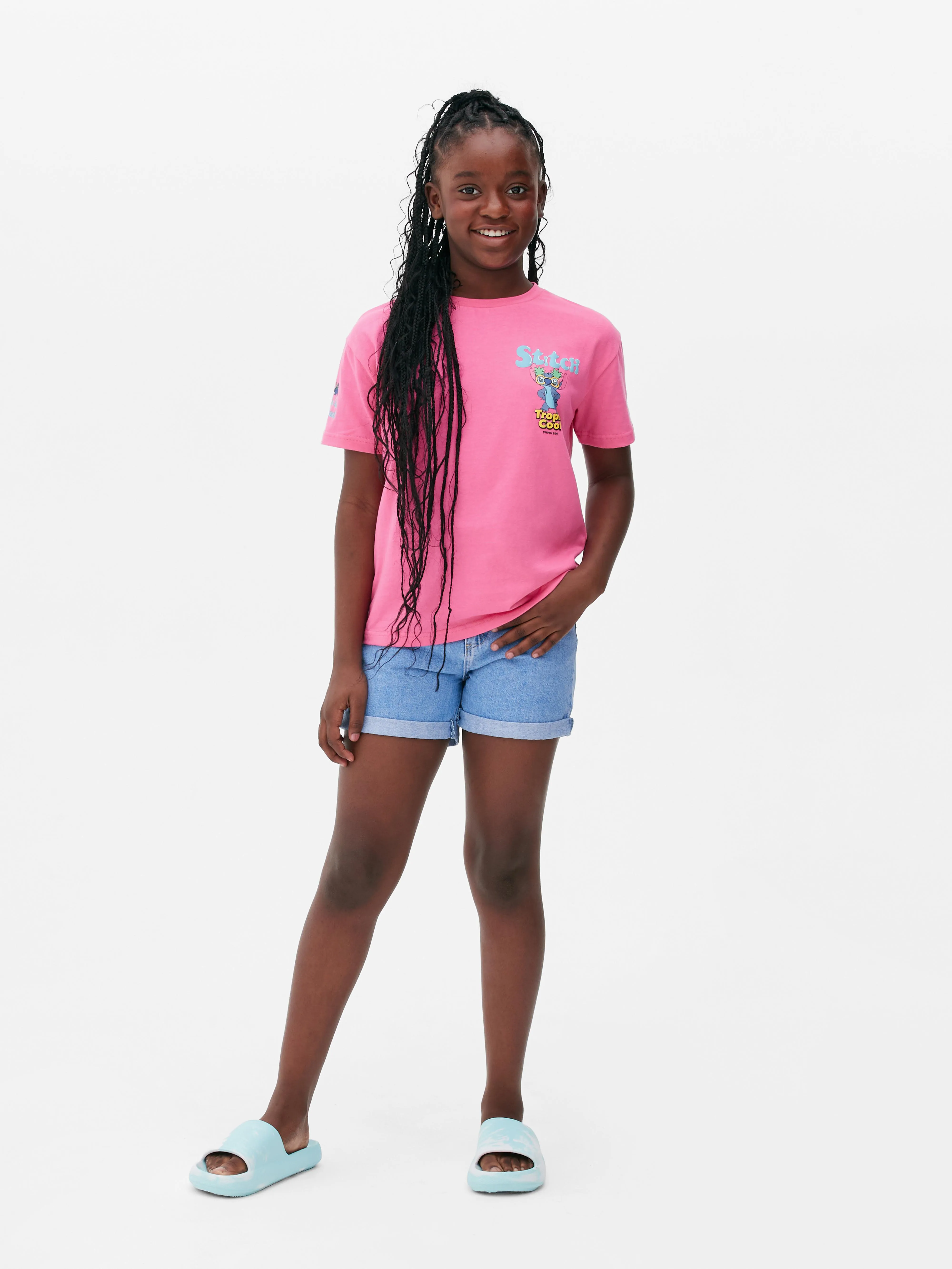 Camiseta brillante de Lilo y Stitch de Disney