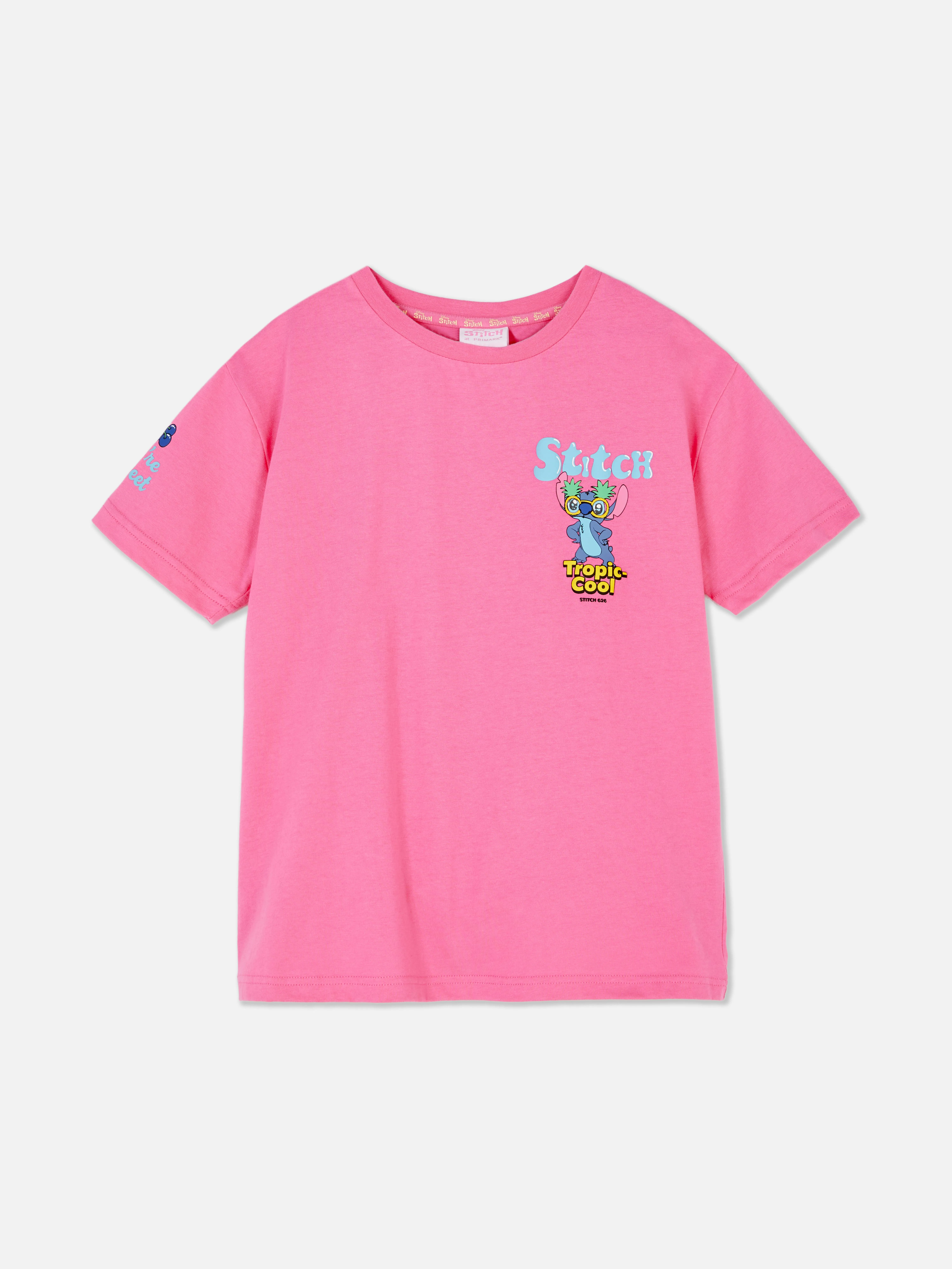 Camiseta brillante de Lilo y Stitch de Disney