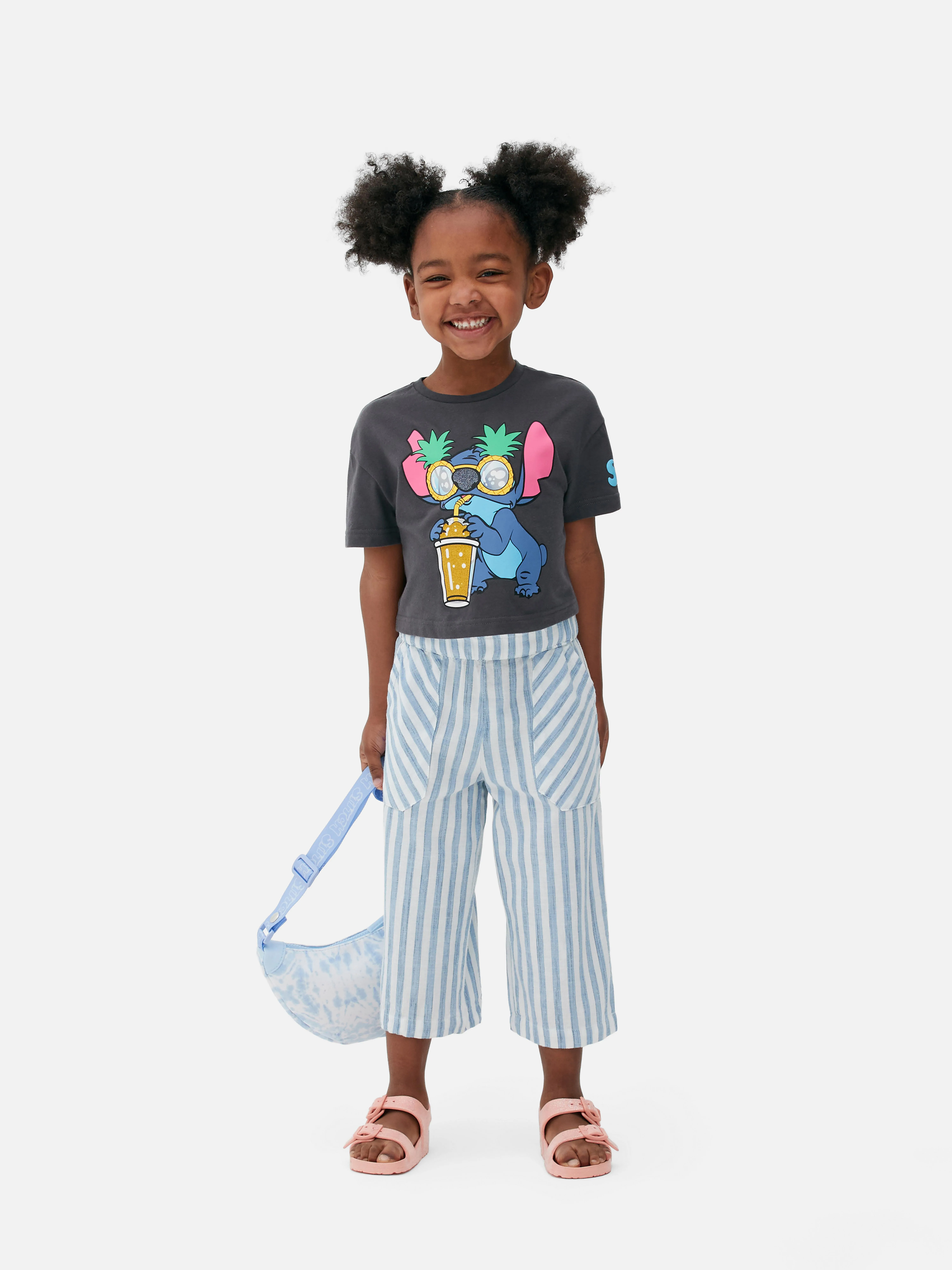 Camiseta corta de Lilo y Stitch de Disney