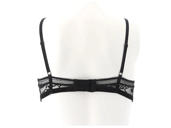 Camiseta de lencería ERES.  Cordón Negro 