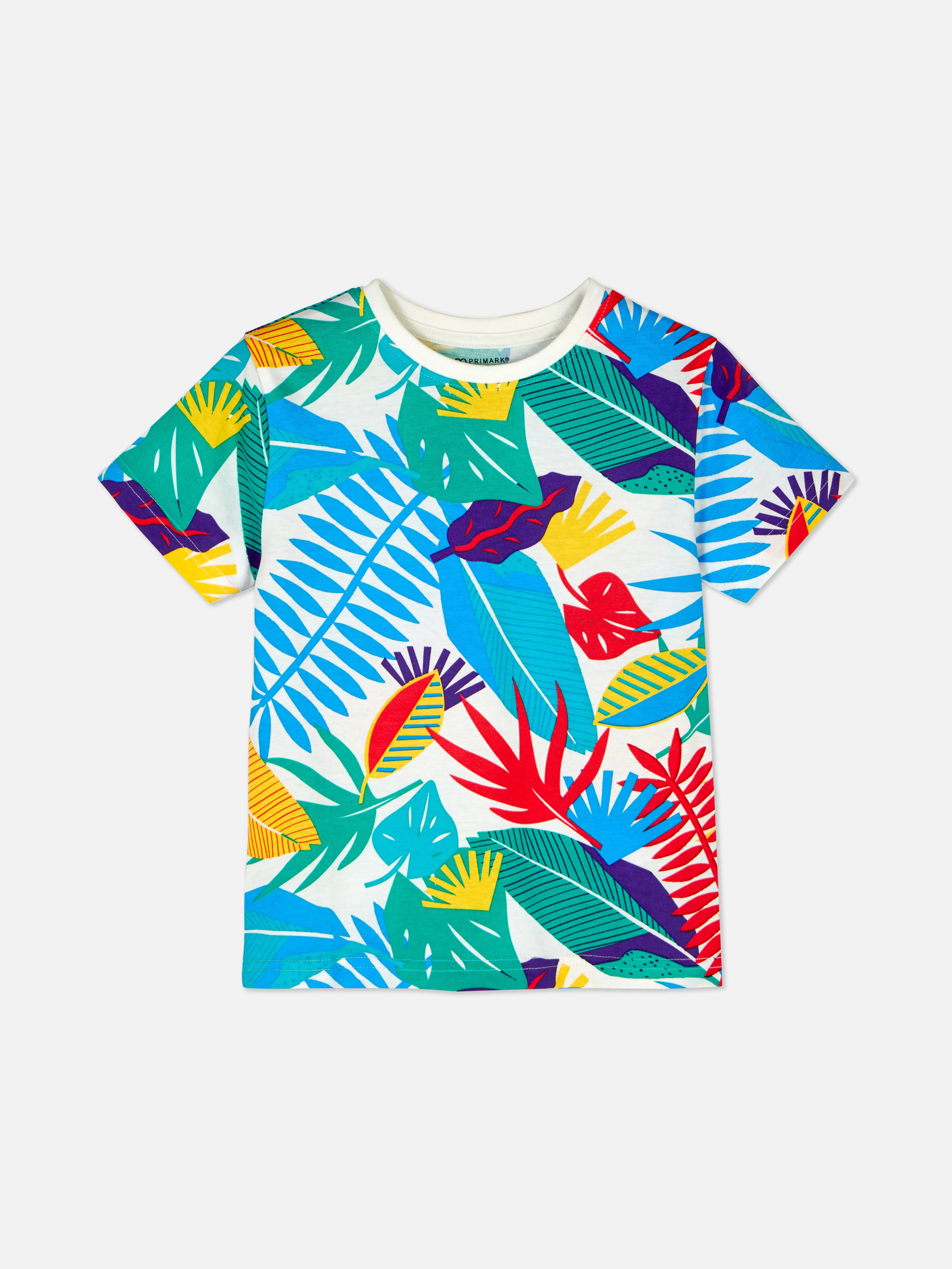 Camiseta de manga corta estampada