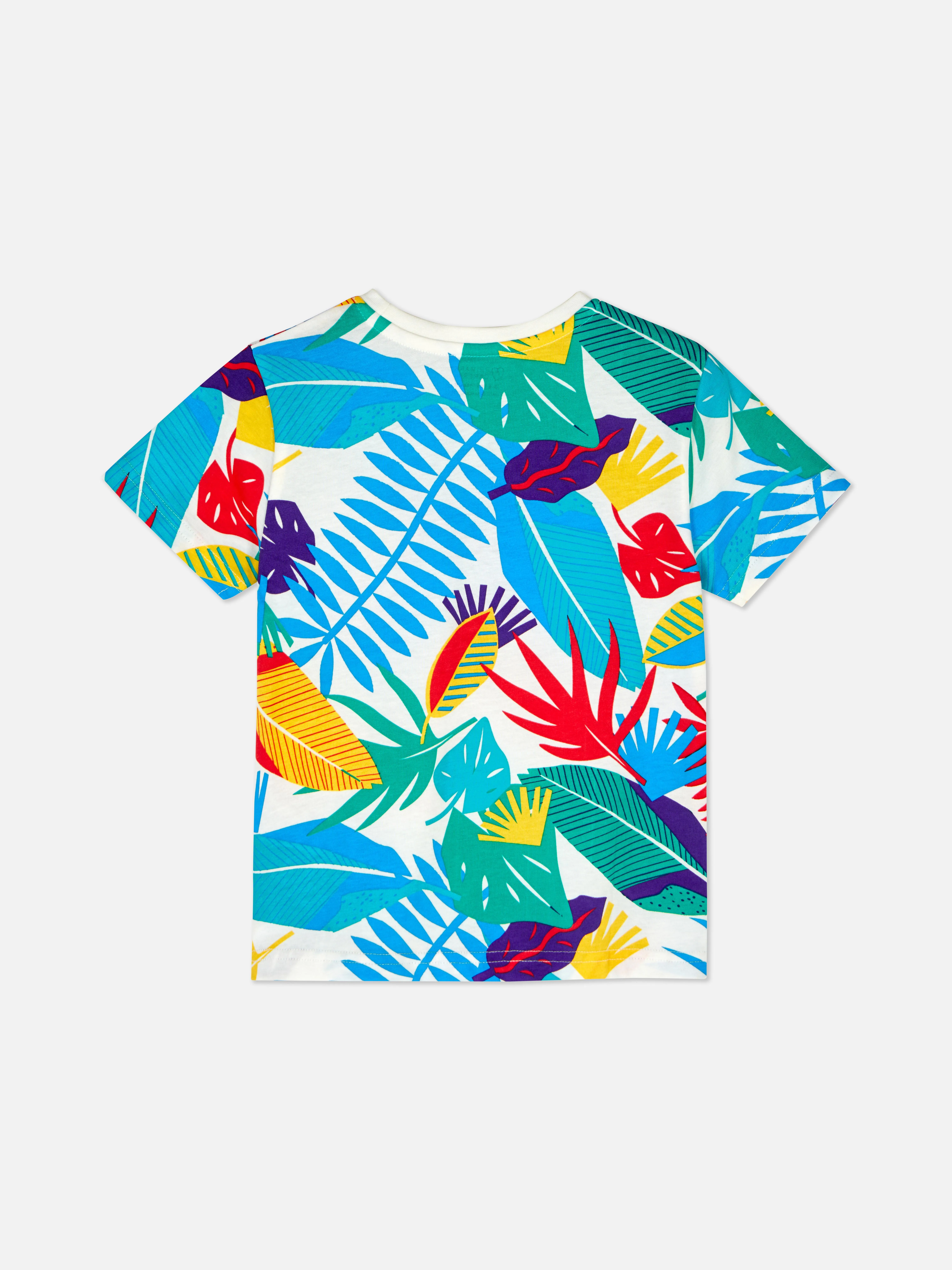 Camiseta de manga corta estampada