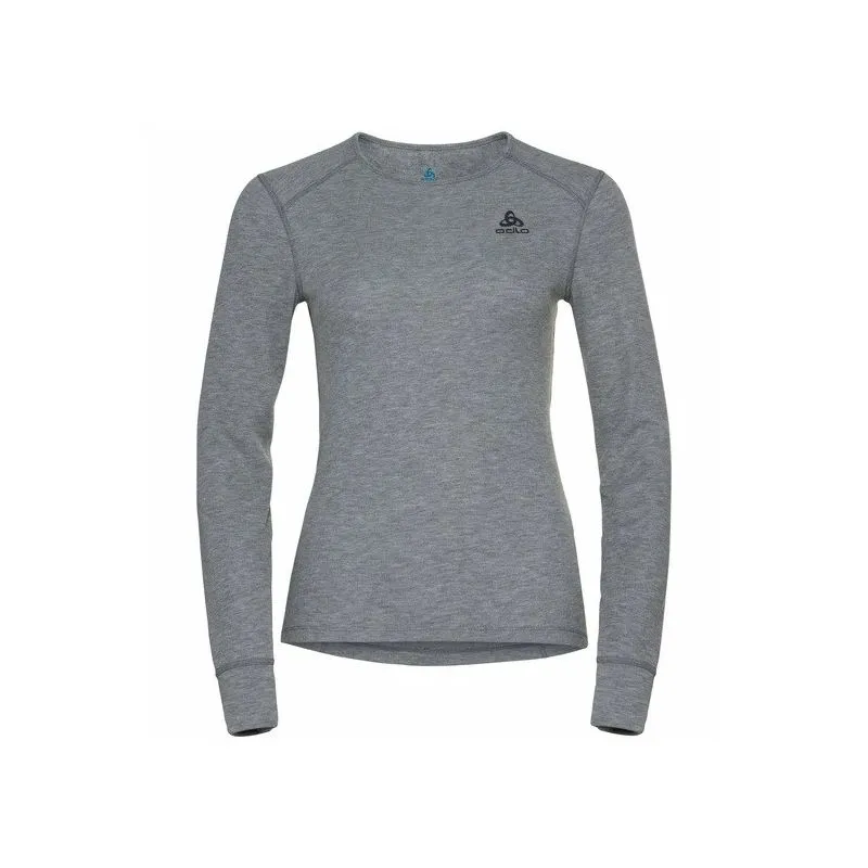 Camiseta de manga larga Odlo Active Warm Eco (gris Melange) Mujer