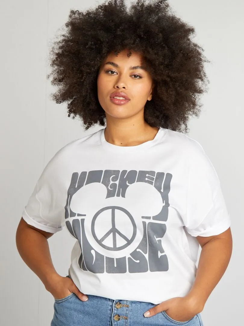 CAMISETA ESTAMPADA 'DISNEY'  BLANCO