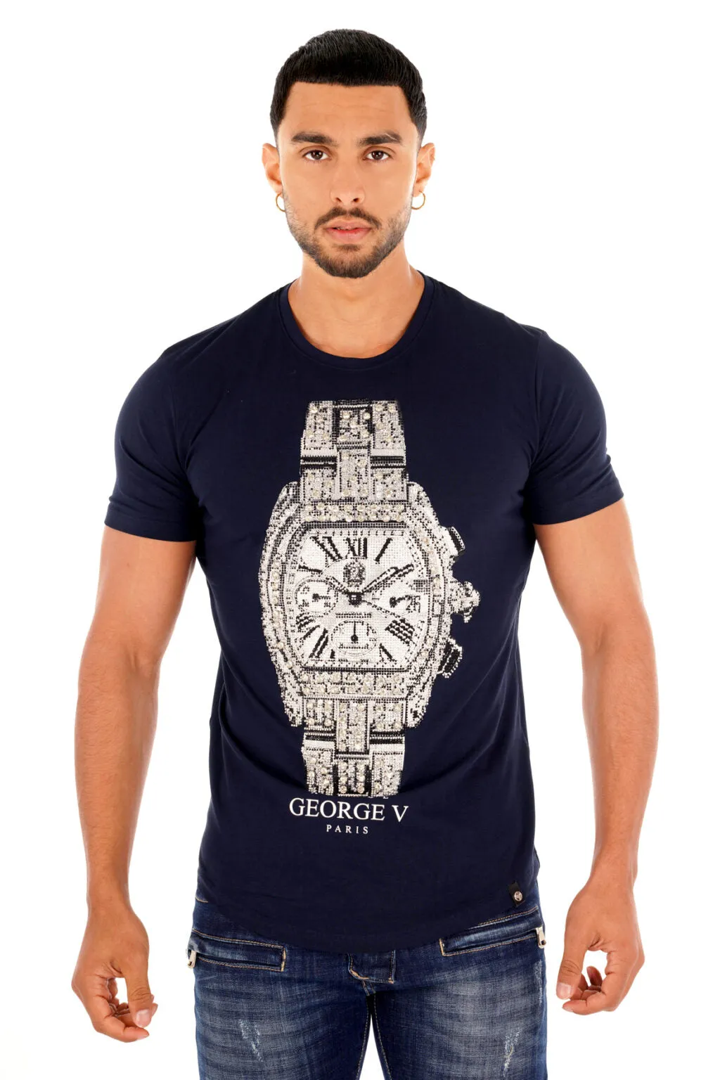 CAMISETA GEORGE V RELOJ  GV2055 NAVY