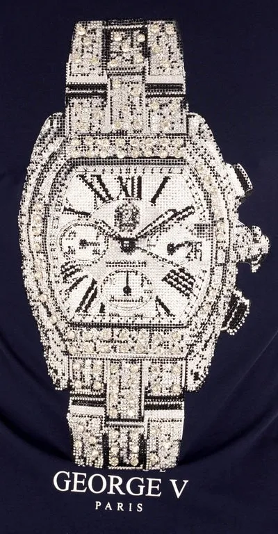 CAMISETA GEORGE V RELOJ  GV2055 NAVY