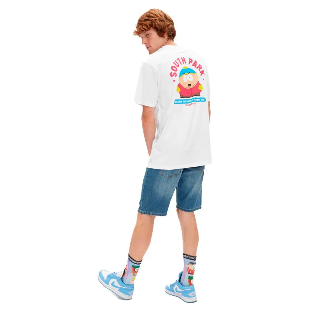 CAMISETA HYDROPONIC HOMBRE DIVERTIDA MANGA CORTA SOUTH PARK CARTMAN SS REF. 2200301 WHITE BLANCO