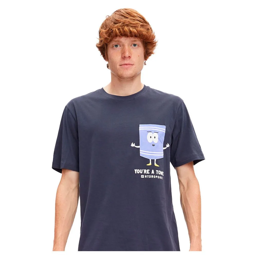 CAMISETA HYDROPONIC HOMBRE DIVERTIDA MANGA CORTA SOUTH PARK SP TOWELIE SS REF. 2201902  NAVY AZUL MARINO