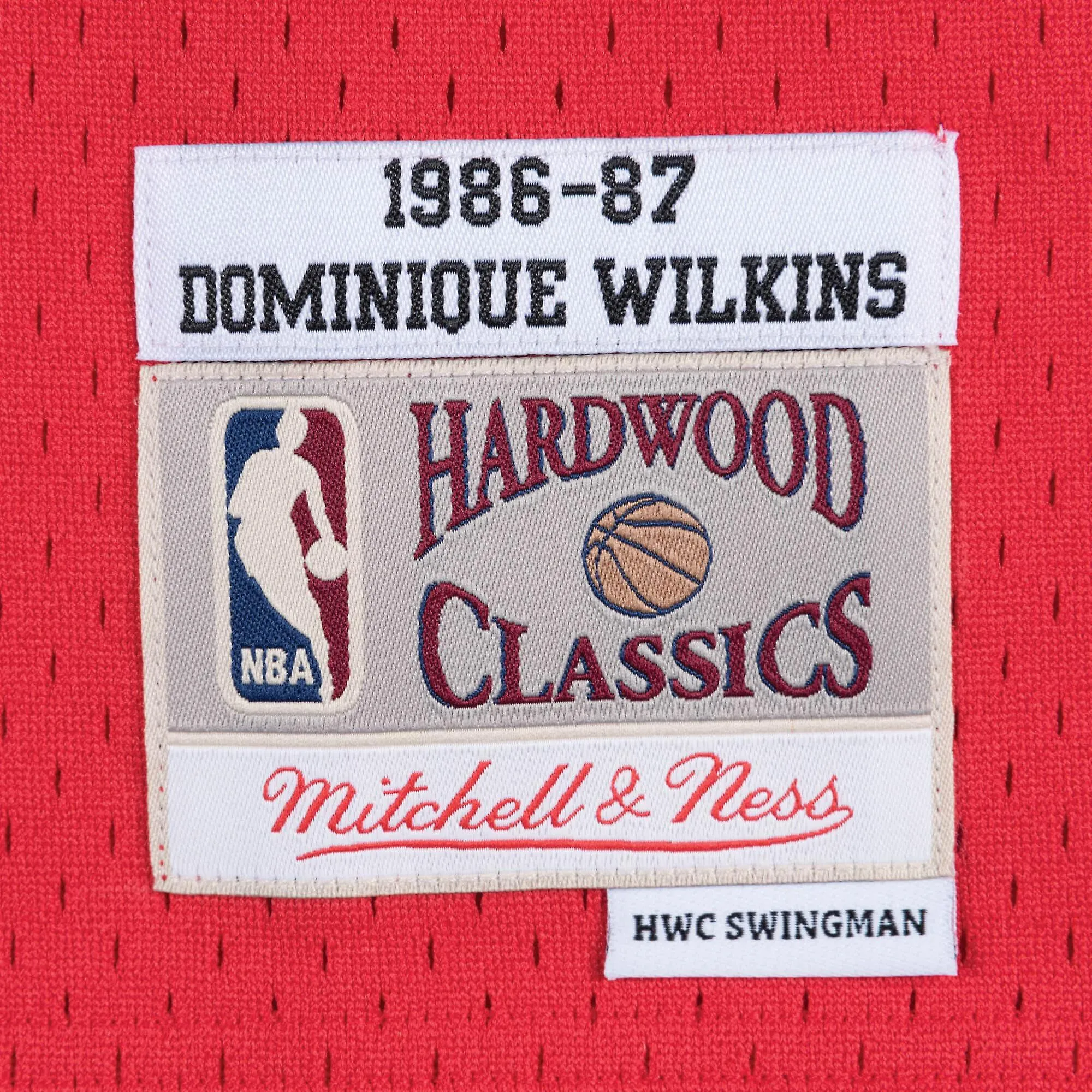 CAMISETA M&N SWINGMAN ATLANTA HAWKS 8687 DOMINIQUE WILKINS