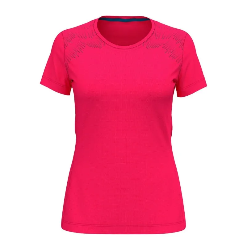 CAMISETA ODLO LIGHT PRINT (DIVA PINK  PLACED PRINT) MUJER
