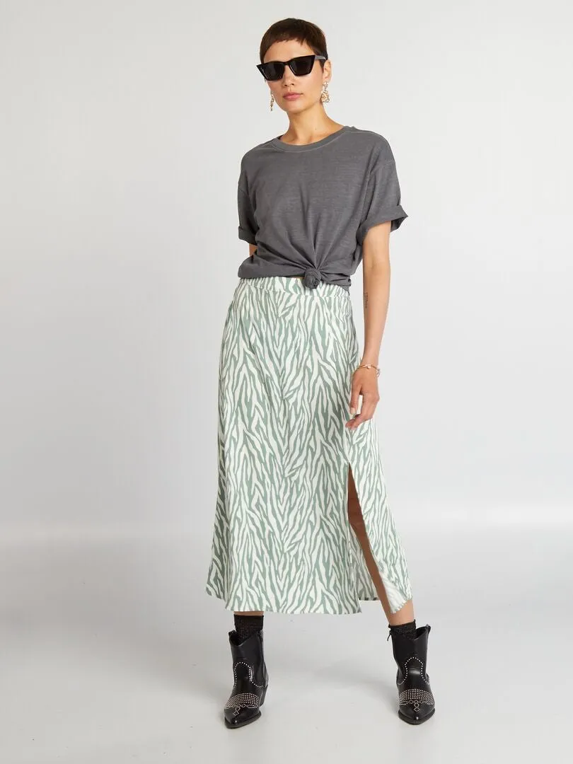 CAMISETA OVERSIZE DESCOLORIDA  NEGRO