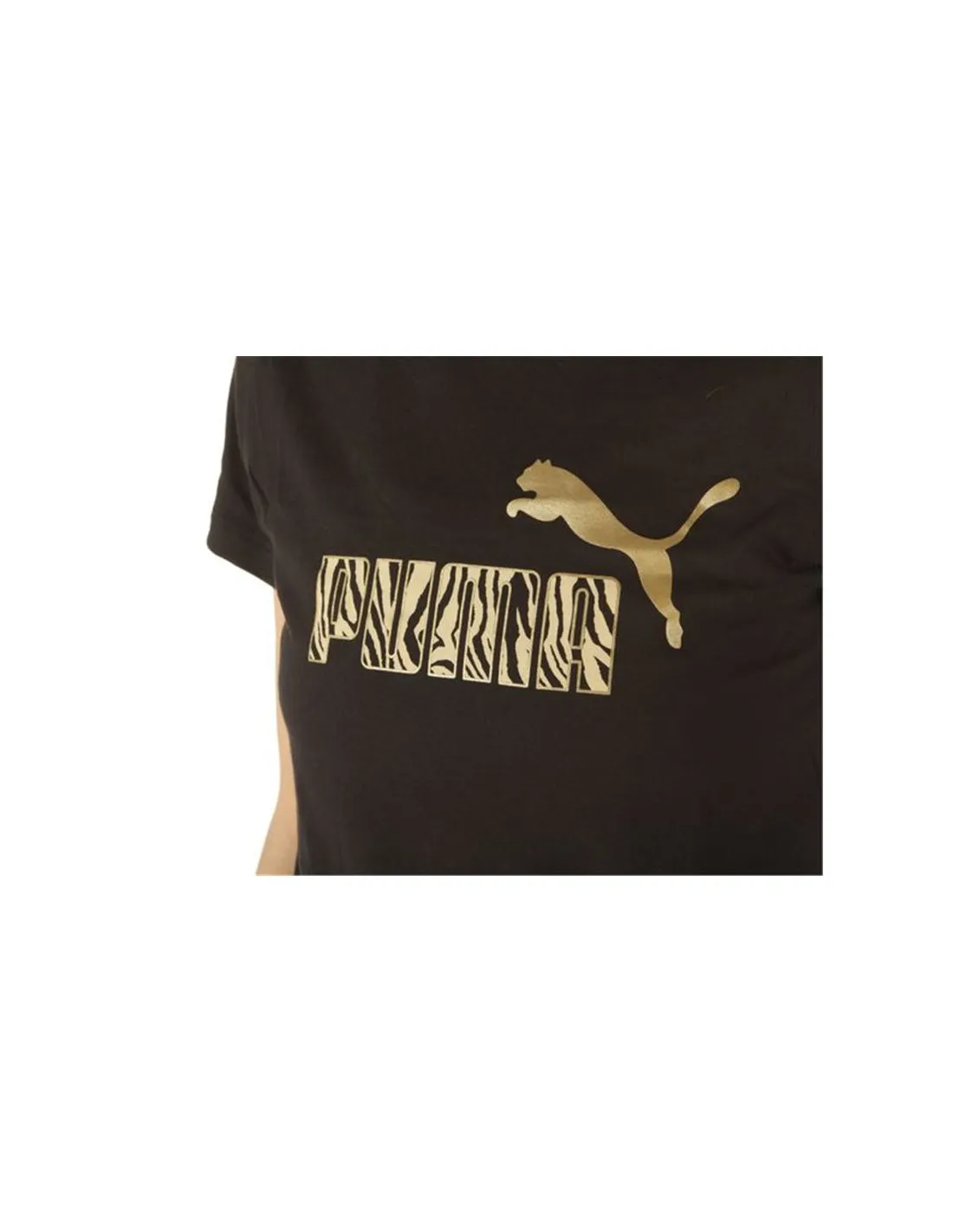 Camiseta Puma Graphic Tee W Black
