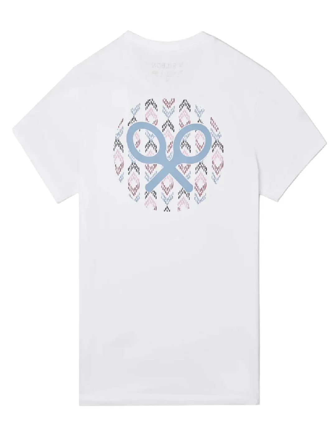 Camiseta raqueta cículo étnico Silbon