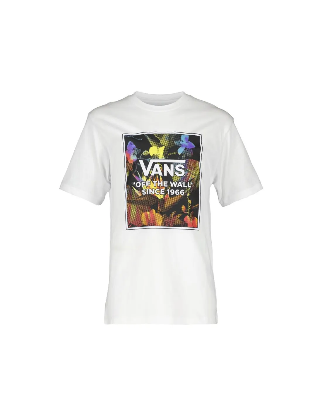 Camiseta Vans Floral Niño WH