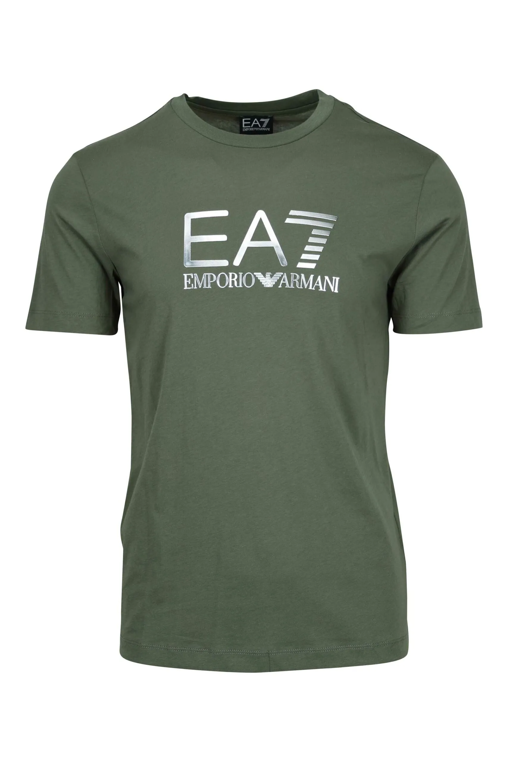 Camiseta verde con maxilogo 