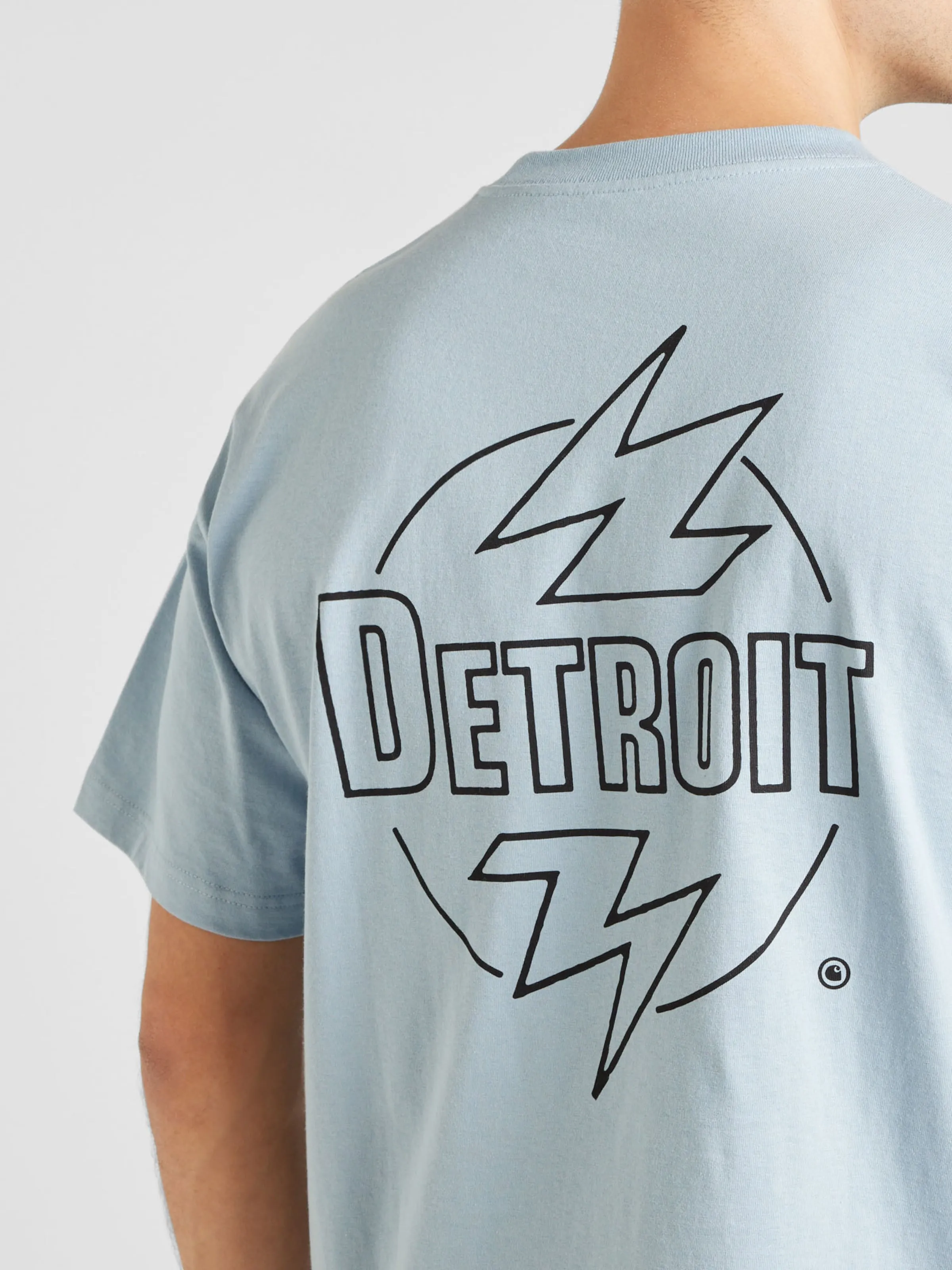 Camiseta 'Ablaze' Carhartt WIP en Azul Claro
