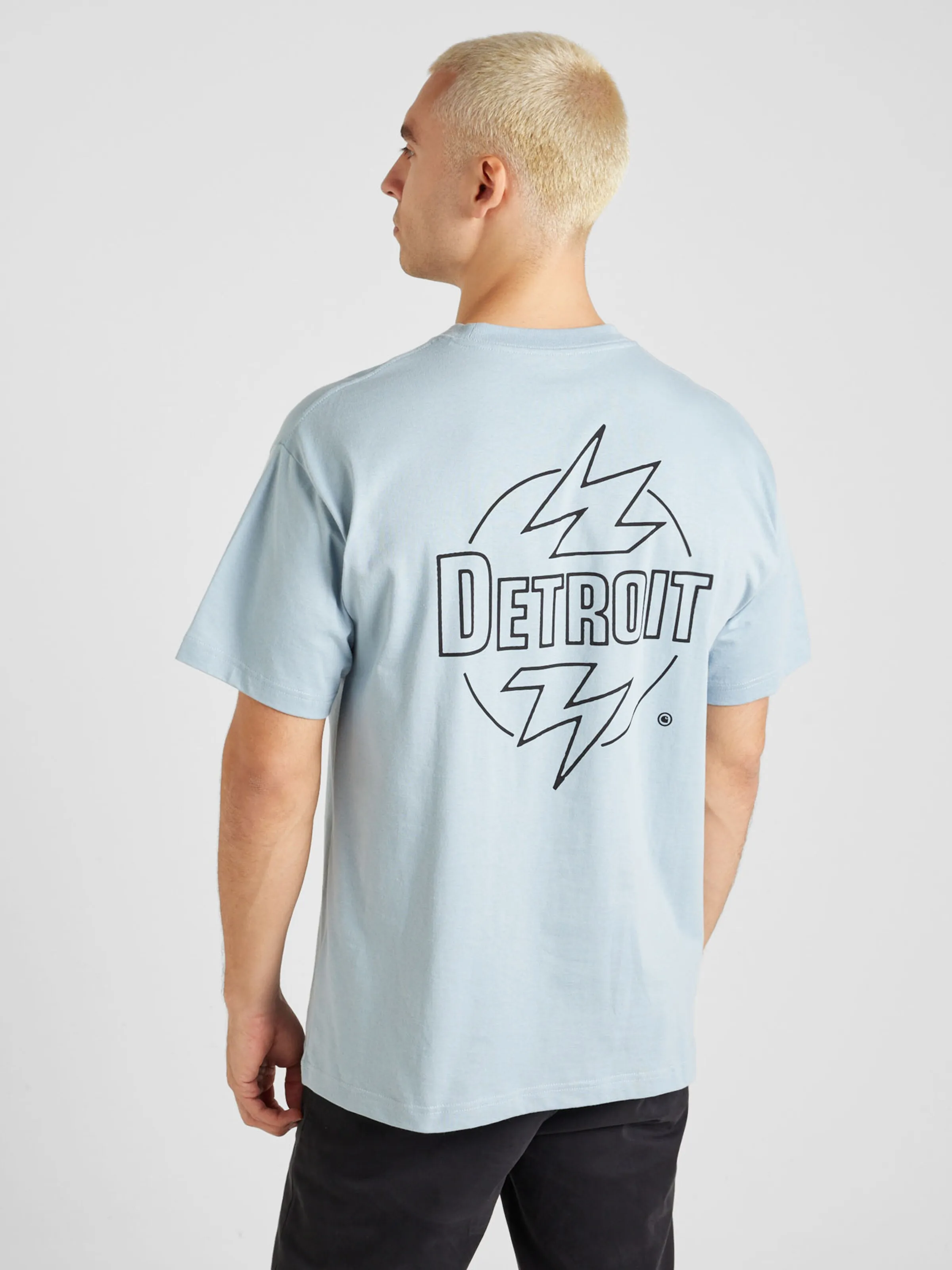 Camiseta 'Ablaze' Carhartt WIP en Azul Claro