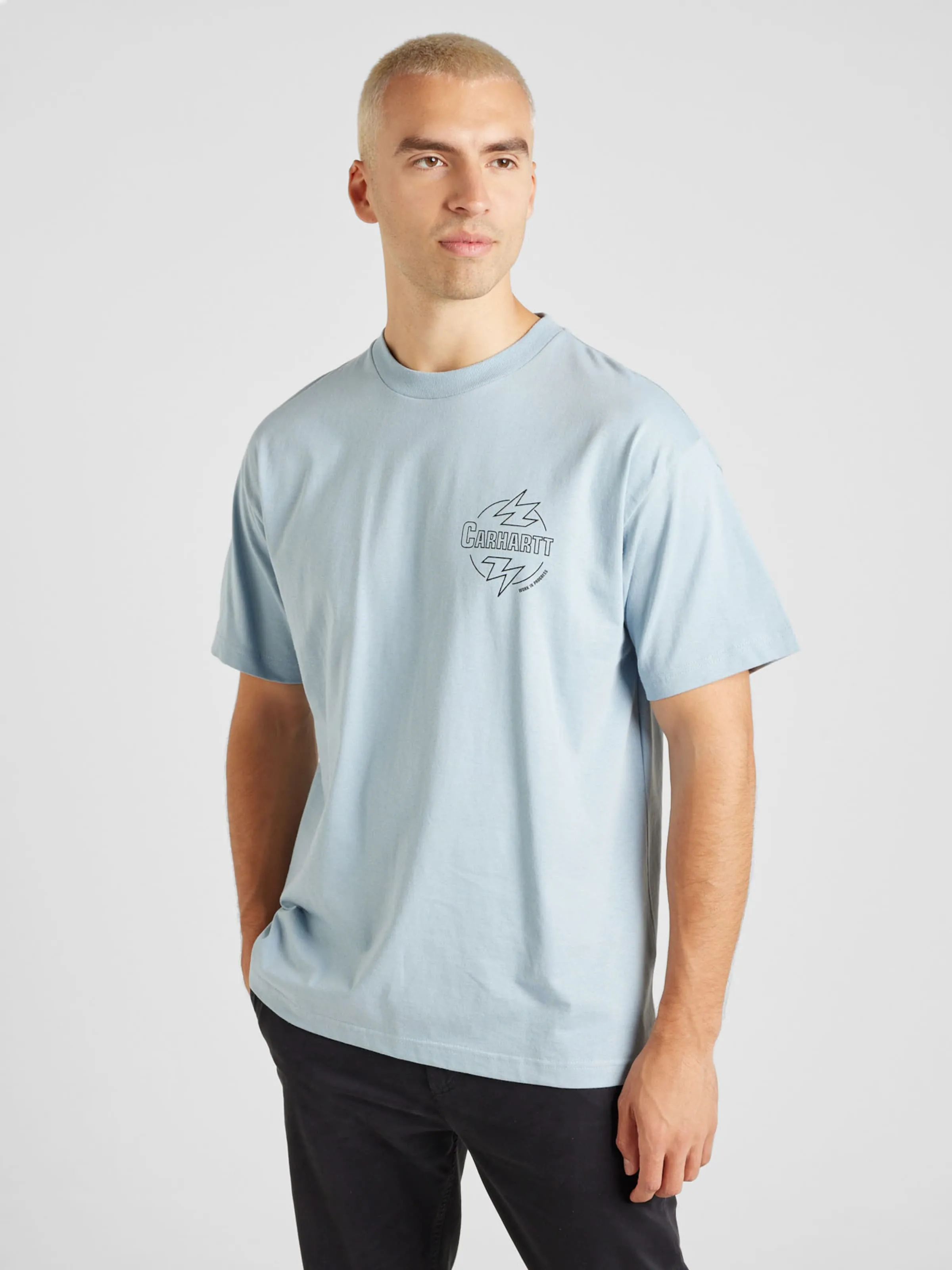 Camiseta 'Ablaze' Carhartt WIP en Azul Claro