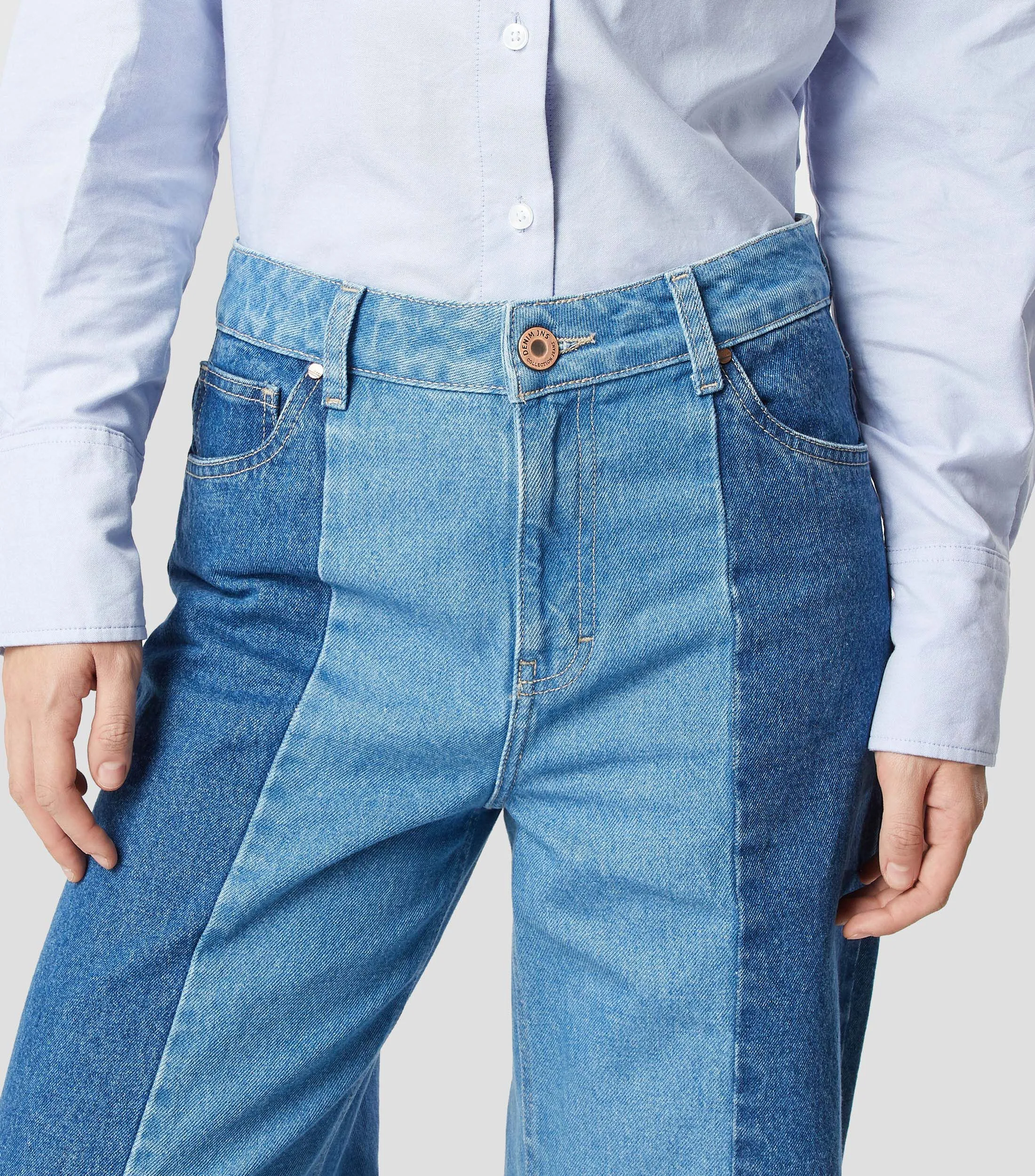 Catamaran Jeans Wideleg Mujer