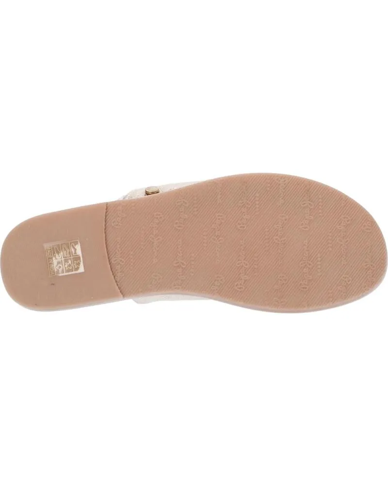 Chanclas de Mujer PEPE JEANS PLS90410 MALIBU LACES 099 GOLD