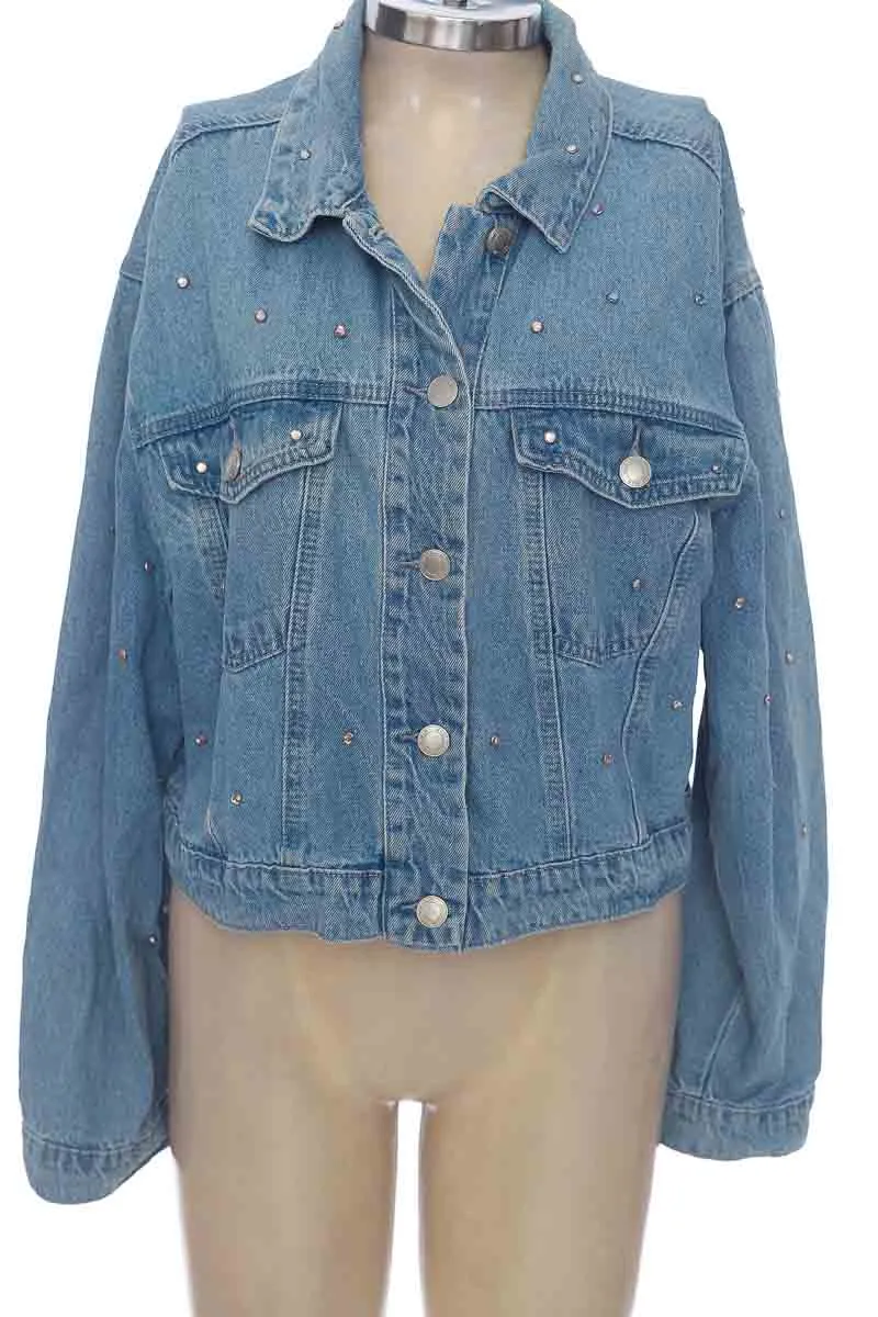 CHAQUETA / ABRIGO COLOR AZUL  BYBLA
