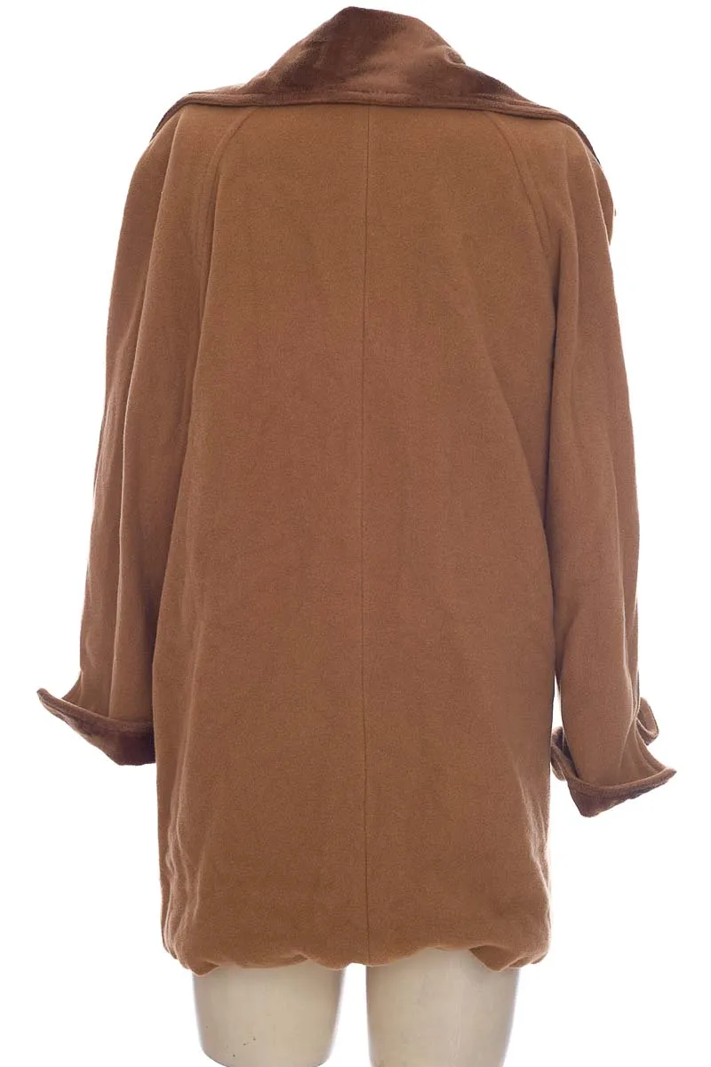 CHAQUETA / ABRIGO COLOR CAFé  JUSHI