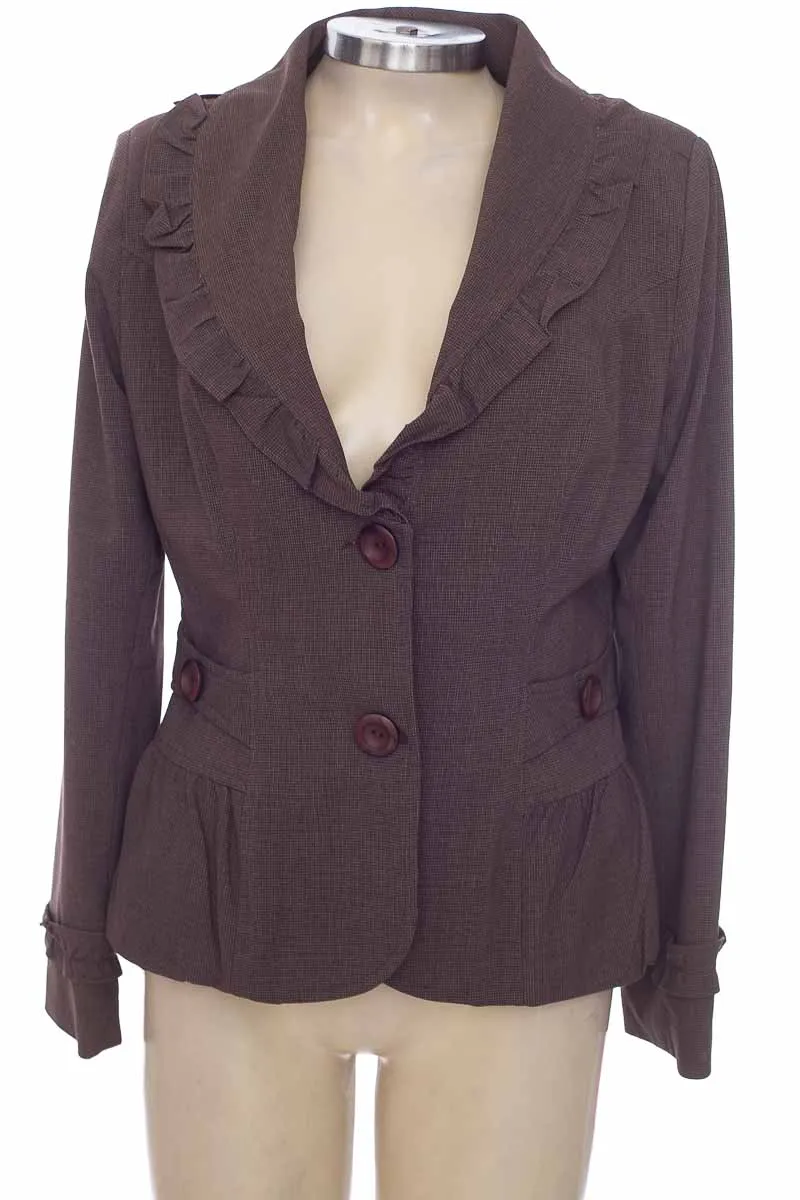 CHAQUETA / ABRIGO COLOR CAFé  SHAMARY