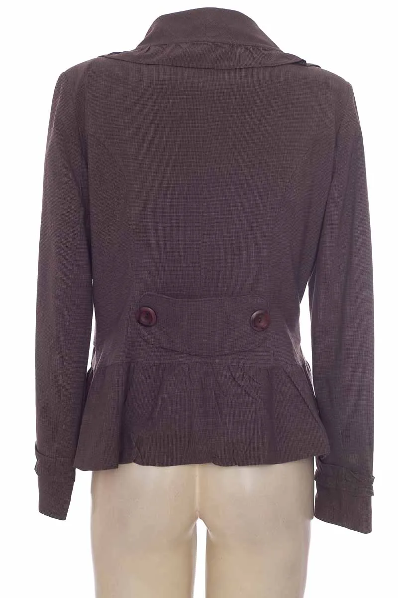 CHAQUETA / ABRIGO COLOR CAFé  SHAMARY