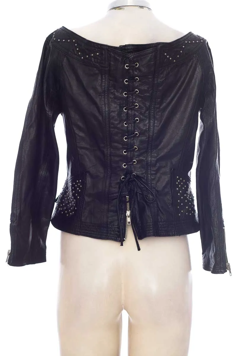 CHAQUETA / ABRIGO COLOR NEGRO  MORGANWEAR