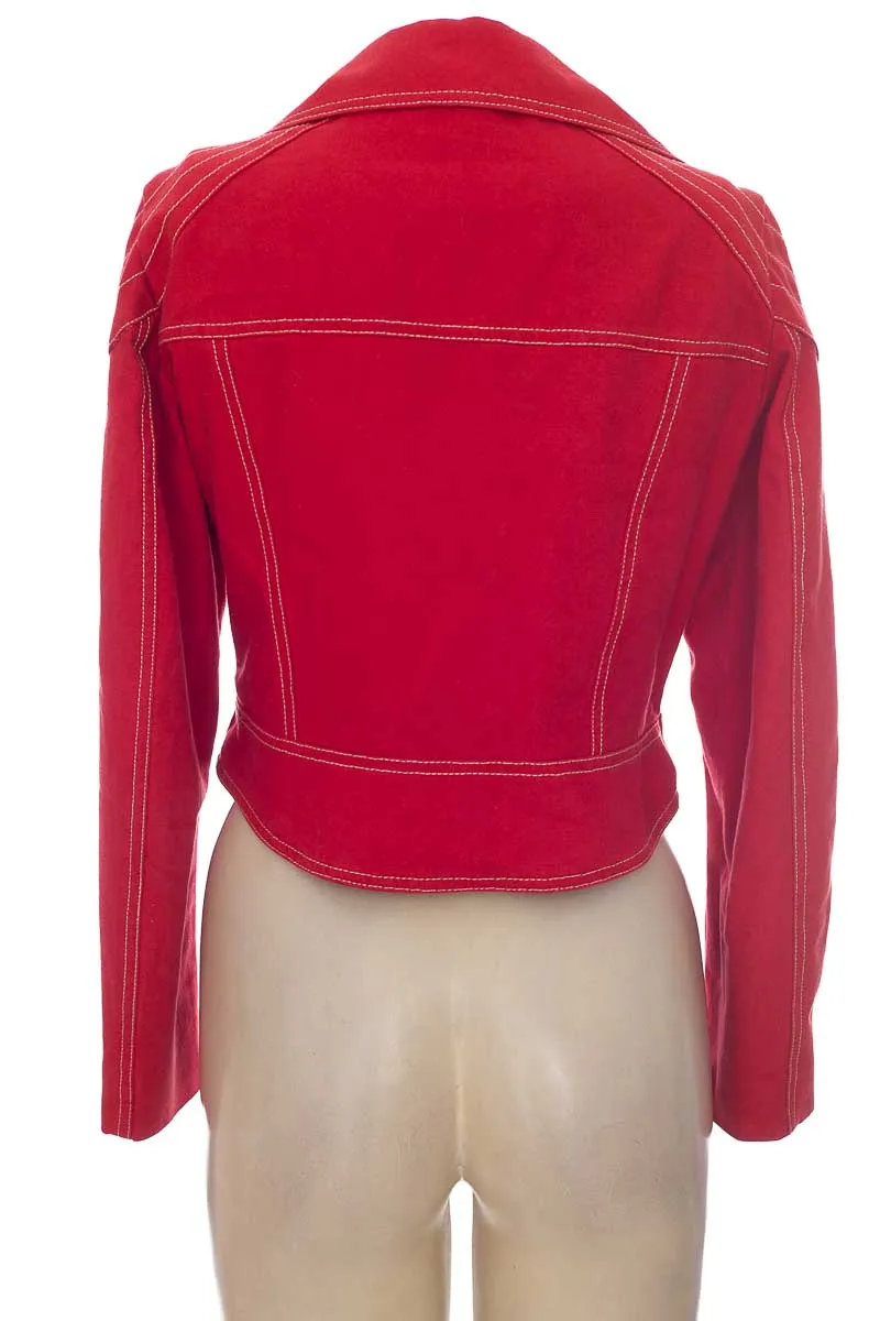 CHAQUETA / ABRIGO COLOR ROJO  AMEN.