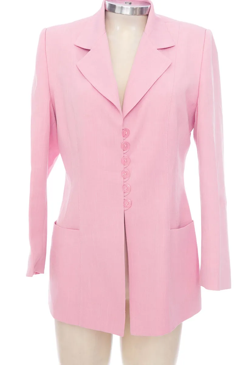 CHAQUETA / ABRIGO COLOR ROSADO  DINASTIA