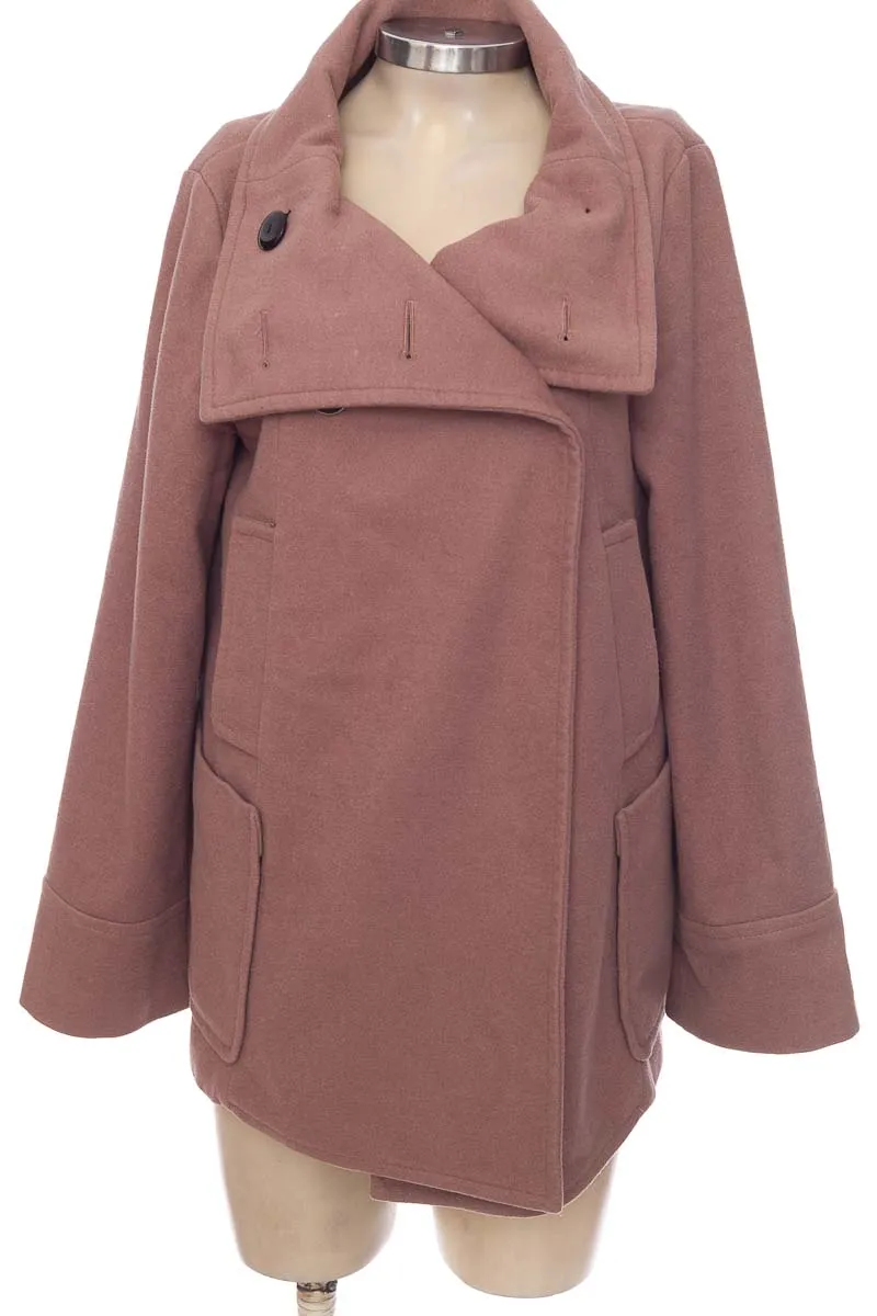 CHAQUETA / ABRIGO COLOR ROSADO  ZARA
