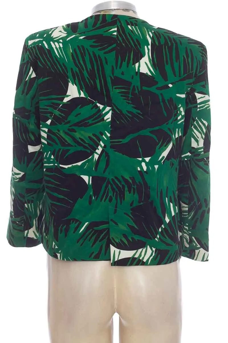 CHAQUETA / ABRIGO COLOR VERDE  ZARA