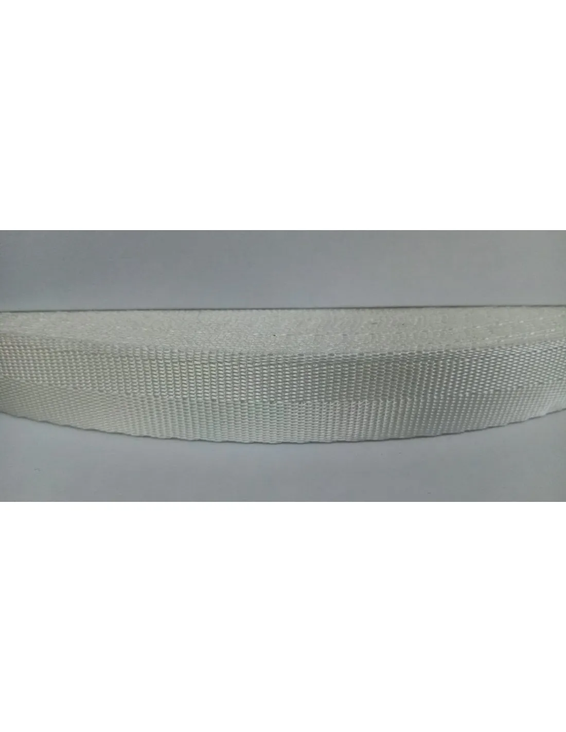CINTA POLIESTER 20MM BLANCA METRO
