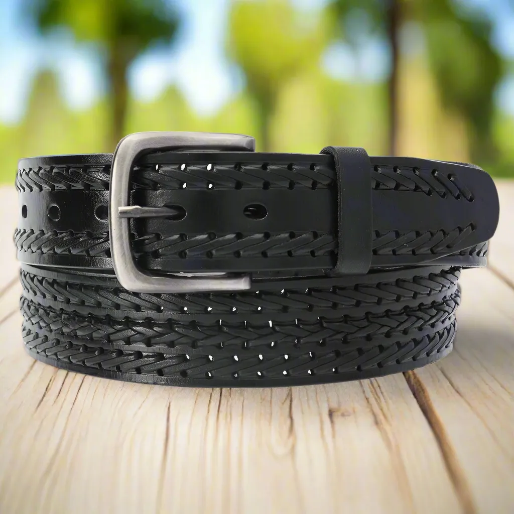CINTO DE PIEL TM10564 LEATHER BELT