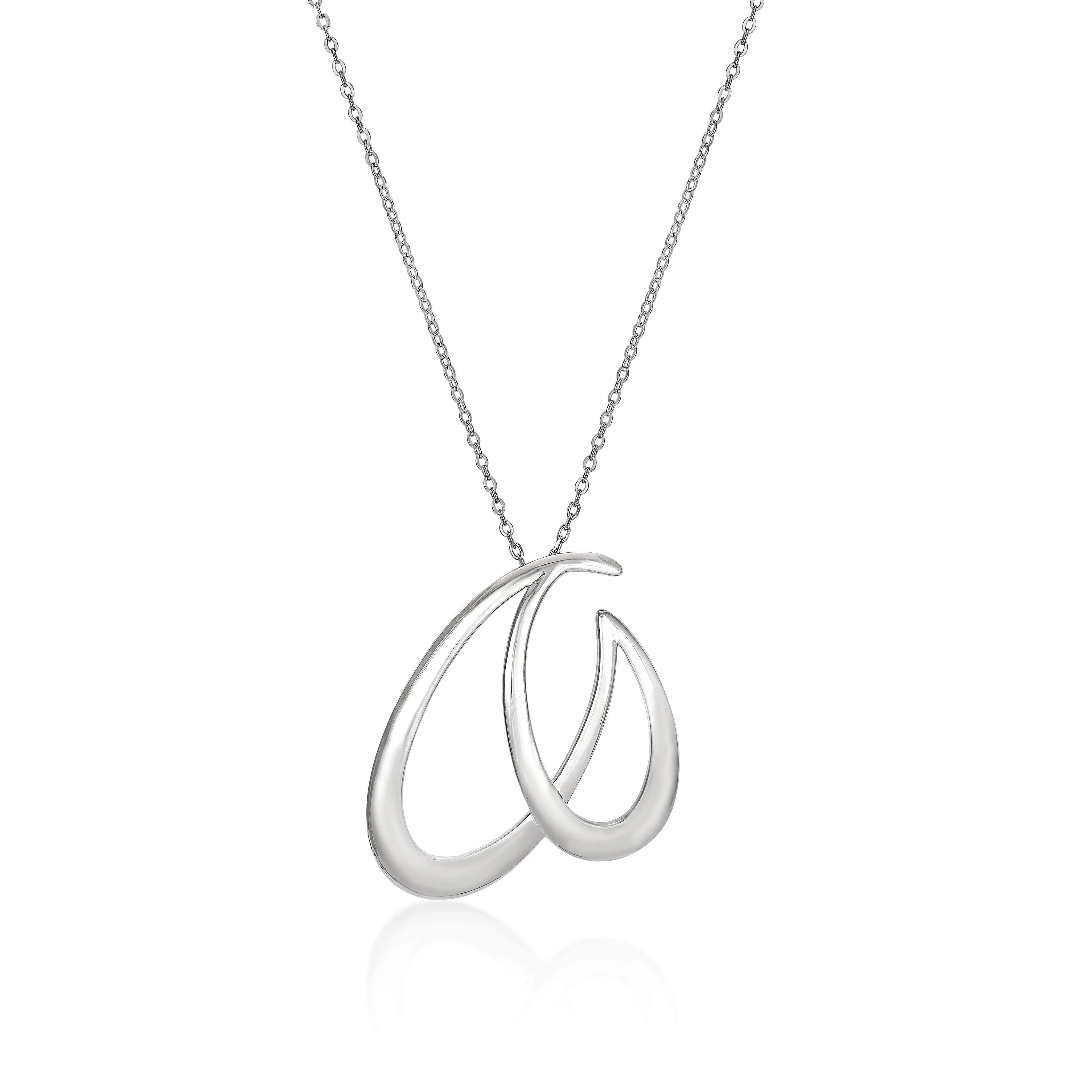 Collares plata originales diseo garabato