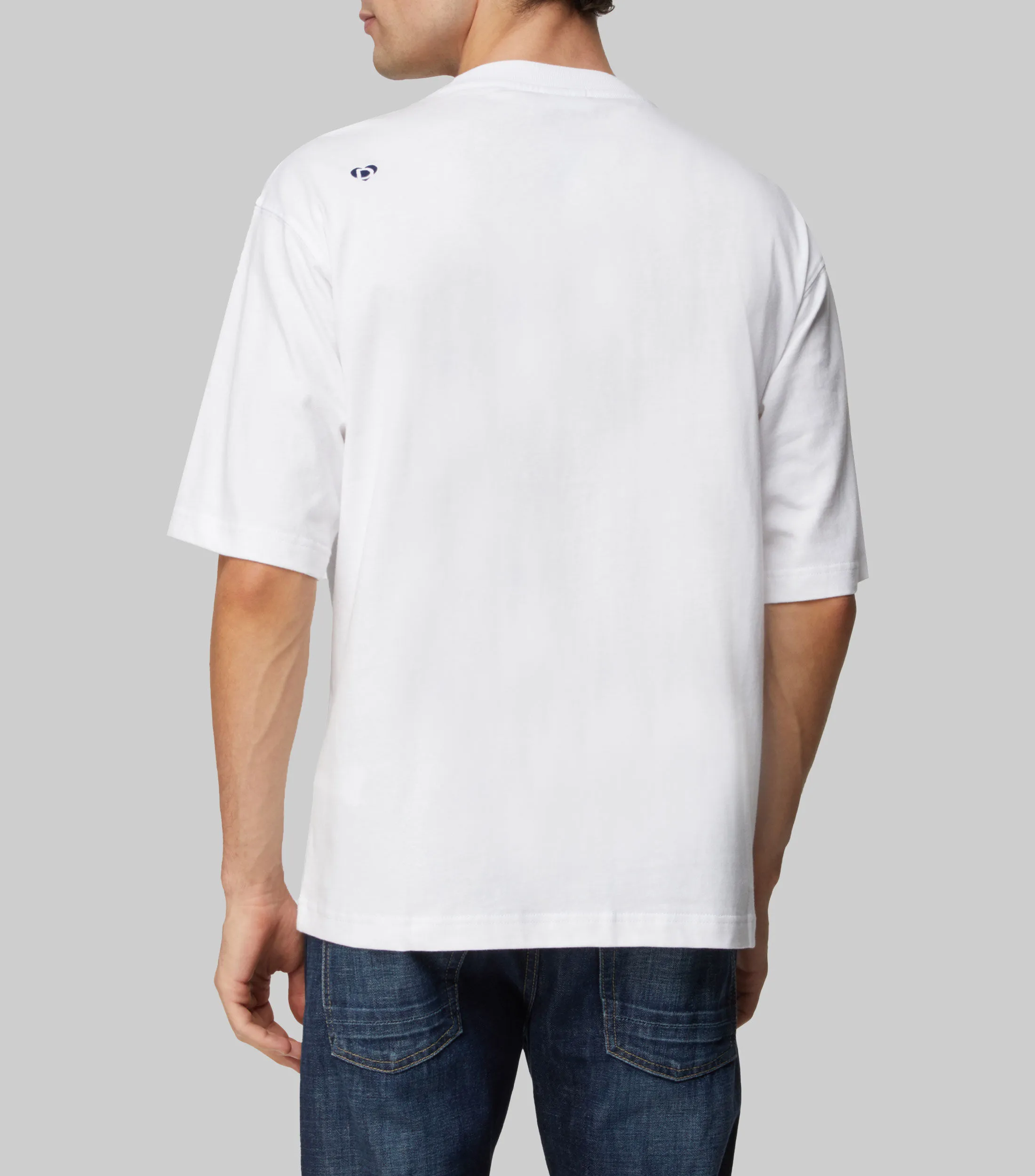 Desigual Playera Cuello Redondo Manga Corta Hombre
