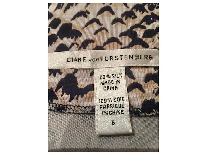 Diane Von Furstenberg Vestido DvF Mercedes de seda con estampado de pitón Multicolor 