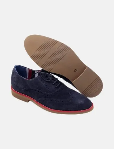 El Ganso Zapato azul combinado