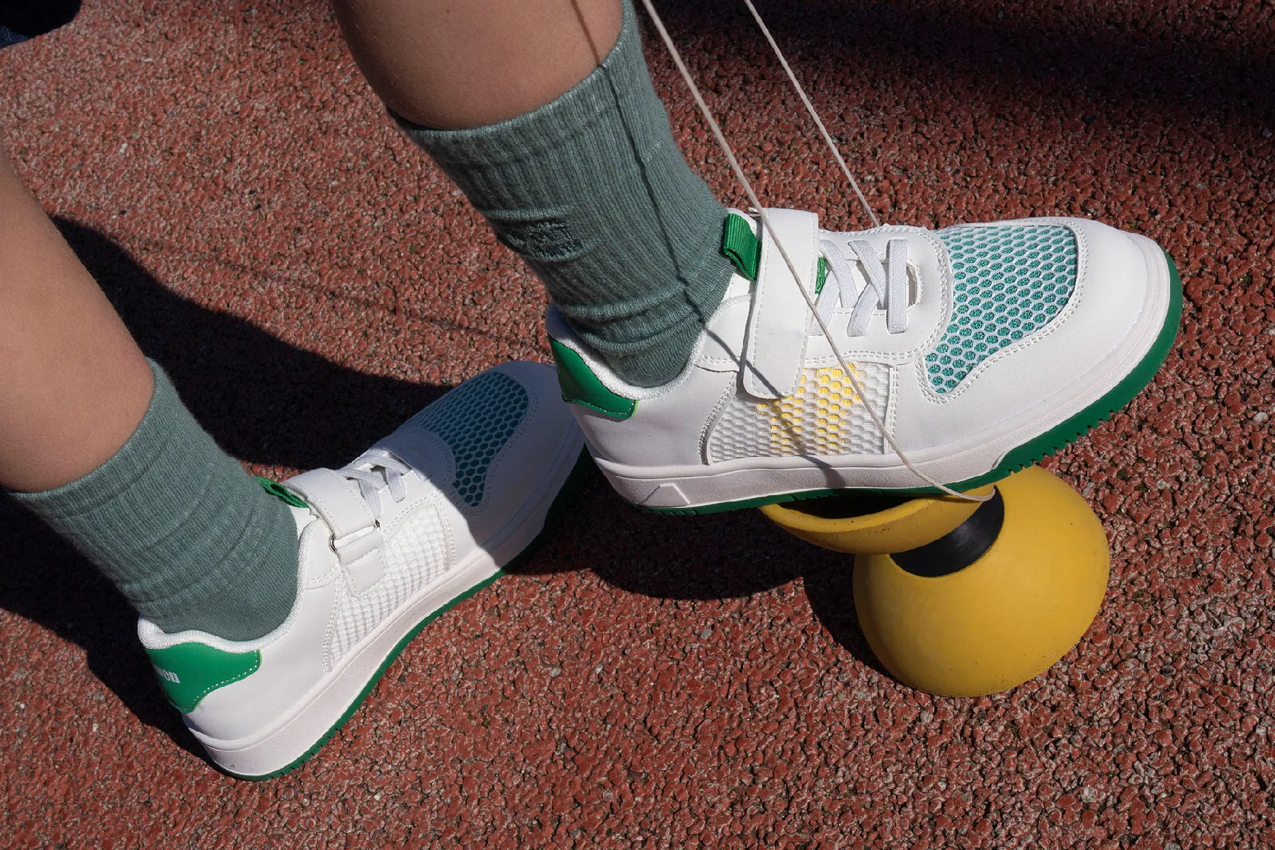 Eleven Kids Zapatillas con tiras ajustables CITRON