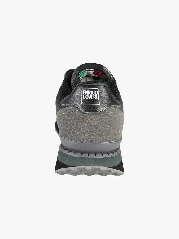 Enrico Coveri Zapatillas con cordones para hombre.