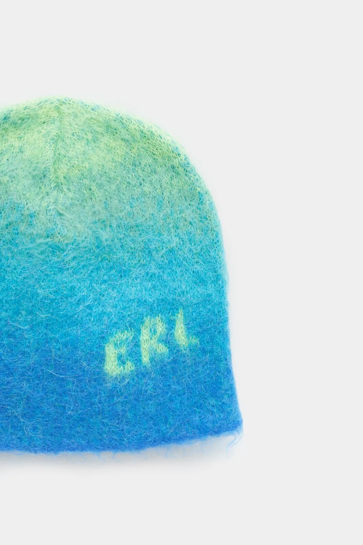 ERL GREEN GRADIENT BEANIE