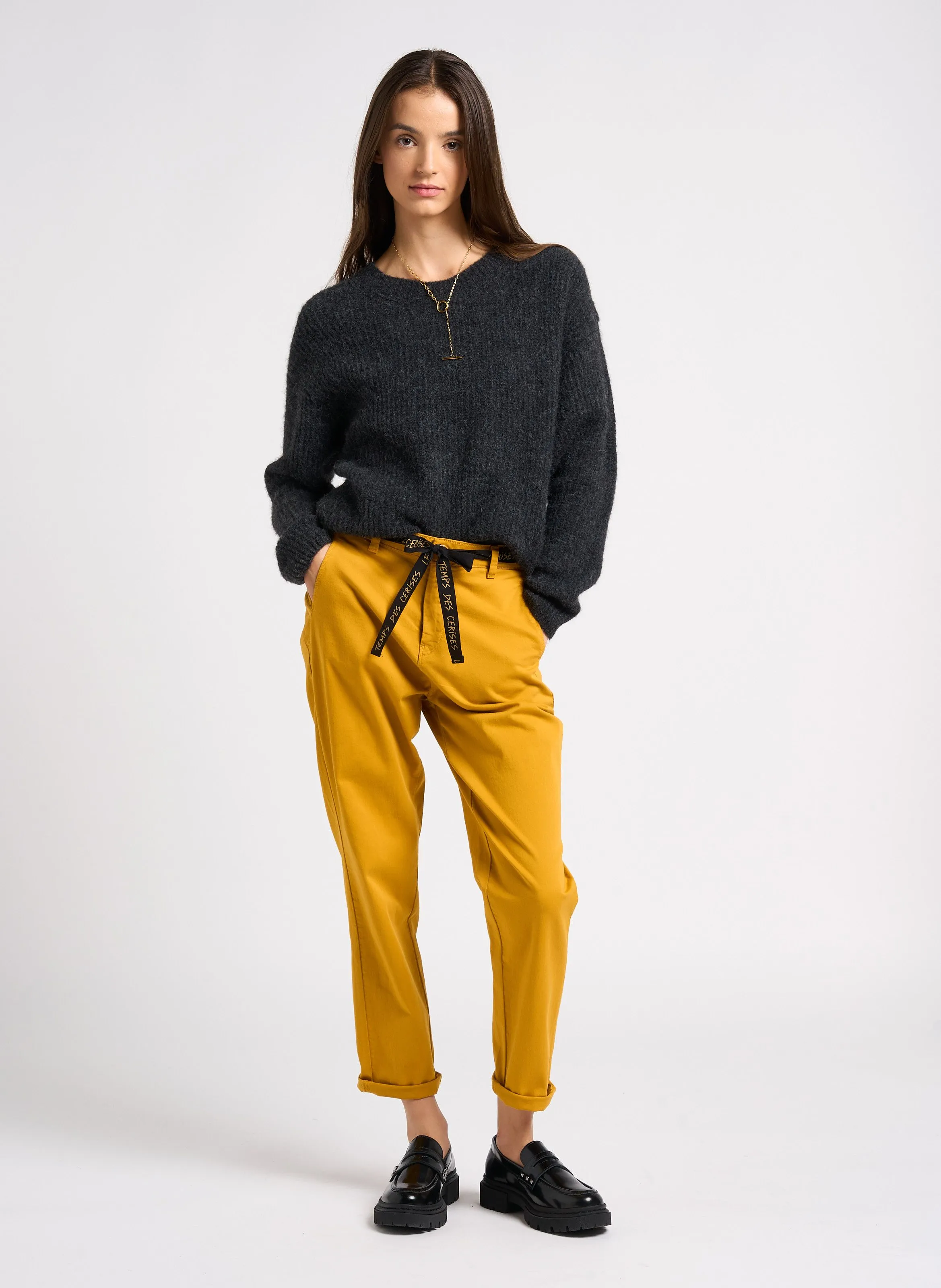 ERLE  PANTALóN CHINO DE MEZCLA DE ALGODóN EN MULTICOLOR
