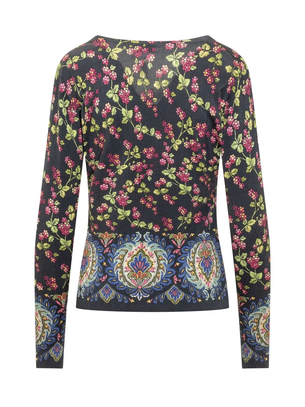 ETRO Berries Paisley Sweater