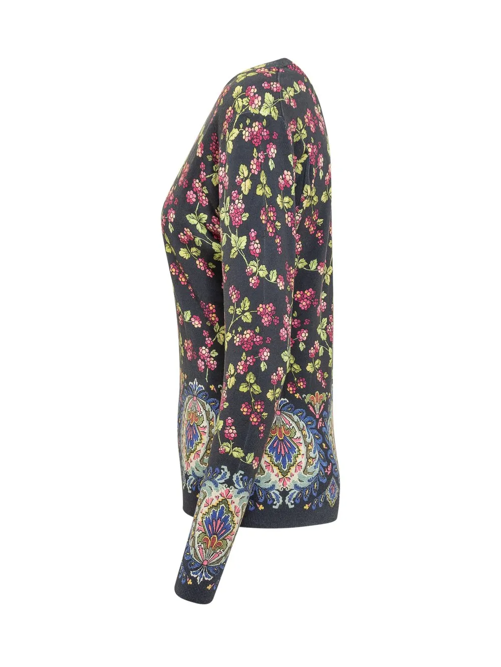 ETRO Berries Paisley Sweater